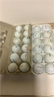 2 dozen Titlist assorted golf balls