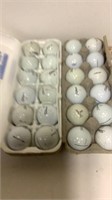 2 Dozen assorted Titlist golf balls