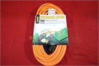 New Prime 50ft Outdoor Extension Cord 16/3 AWG