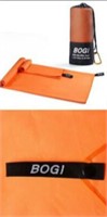 bogi microfiber towel orange