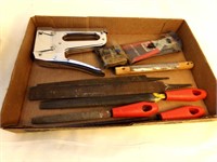 Tool Lot, Stapler, Files, and more