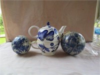 Oriental ceramic lot