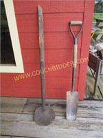 Coal shovel and Sharpshooter shovel