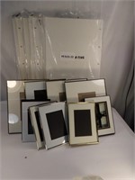 Picture Frame and Photo Pages Lot