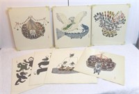 Art Collection, Lot of 7