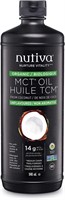 Nutiva Organic MCT Oil, Unflavored, 946 mL