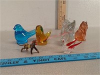 Glass birds, etc