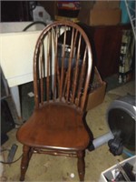 Nice Wooden Side Chair, Very Old