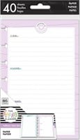 The Happy Planner Mini Filler Paper - 40 Sheets