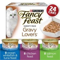 Sealed Fancy Feast Gravy Lovers Variety Pack