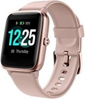 PUTARE Fitness Tracker Smart Watch, Pink