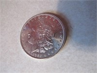 1885 morgan silver dollar