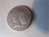 1925 silver peace dollar
