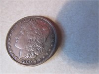 1890 morgan silver doller