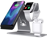 TESTED 3 in 1 Aluminum Stand for Apple iWatch,