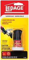 SEALED LePage Super Glue Liquid Brush On 5 ml