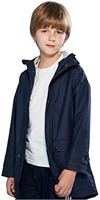 SOLOCOTE Spring Rain Jacket Hooded Lined