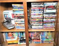Collection of VHS Tapes & DVD's