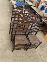 LOT OF 6 CHAIRS AS-IS