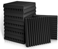 Acoustic Panels, 2" X 12" X 12" Acoustic Foam