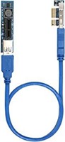 MHQJRH PCIE 1X to 1X Extension Cable (2FT/0.6M)