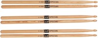 5A Hickory Drumsticks with Nylon Tip (Pack of 3)
