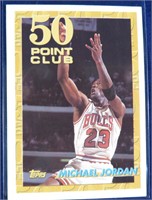 Michael Jordan Topps 1993 50 Points Club 64
