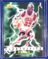 Michael Jordan 1996 Fleer Skybox Electrified 278