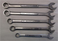 5pc Large Craftsman Standard Wrenches