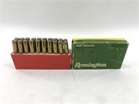 Lot of 2: seven rounds of 30-06 an 20 rounds of 7m