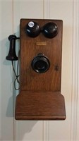 ANTIQUE NORTHERN ELECTRIC WALL PHONE