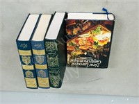 leather bound cook books
