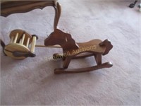 Two wooden toys