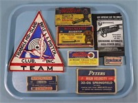 Lot of Ammunition, Booklet, etc.