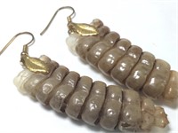 Unique Authentic Rattlesnake Rattle Earrings