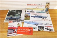 1959-1960 Car Advertising Lot