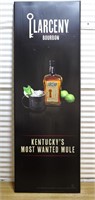 Larceny bourbon sign