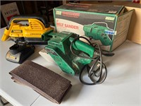 Craftsman belt sander & Dewalt vacuum