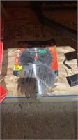 Black and Decker saw blade one new one used