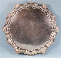 English Silver Plated Tray