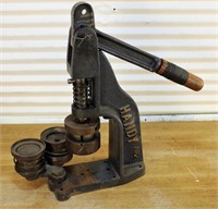 Antique HANDY upholstery press