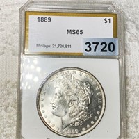1889 Morgan Silver Dollar PCI - MS65
