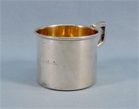 Sterling Silver Child's Mug, 1.4TO