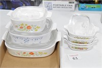 Lot of Corning Ware Casseroles