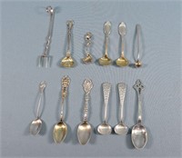 Vintage Sterling Spoons & Fork, 3.8 TO