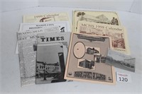 Vintage Mason City, IL Newspaper & Pamphlets