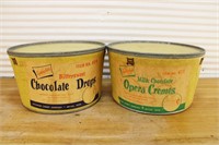 Vintage Chocolate Containers