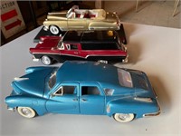3 classic die cast cars