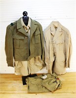 WW2 uniform lot