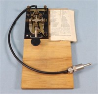 Telegraph w/ Morse Code Diagram